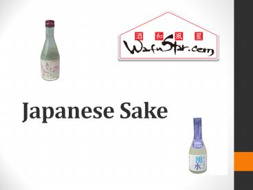 Japanese Sake