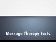 Massage Therapy Facts (1) PowerPoint PPT Presentation