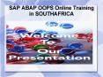 SAP ABAP OOPS Online Training in SOUTH AFRICA PowerPoint PPT Presentation