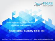 Neurological Surgery email list