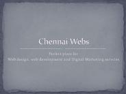 Chennai Webs – Web Service Provider