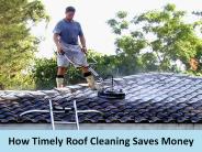 How Timely Roof Cleaning Saves Money