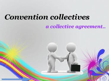 Convention collectives