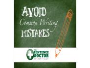 Avoid Common Writing Mistakes
