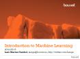 Introduction to Machine Learning PowerPoint PPT Presentation