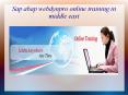 SAP ABAP WEBDYNPRO Online Training in MIDDLE EAST PowerPoint PPT Presentation