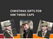 Christmas Gifts for Him Tweed Caps