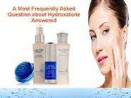 A Most Frequently Asked Question about Hydroxatone Answered