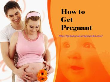 How to Get Pregnant