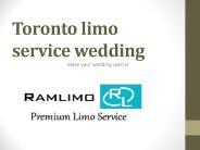 Toronto limo service wedding