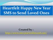 New year SMS 2016
