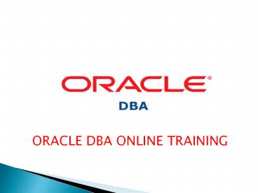 The Best Oracle DBA Online Training at It hub Online Training