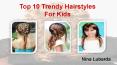 Nina Lubarda - Top 10 Trendy Hairstyles For Kids PowerPoint PPT Presentation