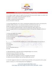 Ctet Child Development And Pedagogy Previous Paper 6