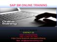 sap sm online training in chennai PowerPoint PPT Presentation