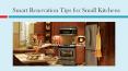 Smart Renovation Tips for Small Kitchens PowerPoint PPT Presentation