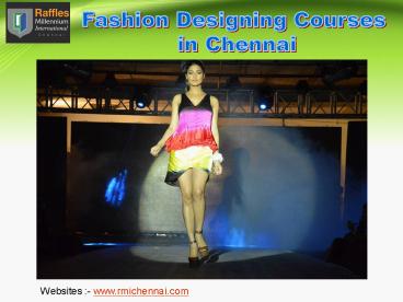 Right Guidance in Fashion Designing