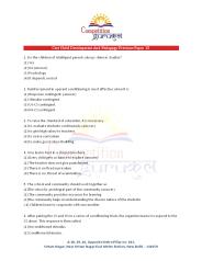 Ctet Child Development And Pedagogy Previous Paper 13
