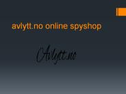 avlytt.no online spyshop