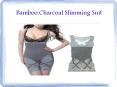 Bamboo charcoal slimming suit PowerPoint PPT Presentation