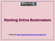 Bukmacherzy-Ranking Online Bookmakers