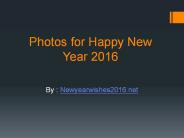 Happy New Year Photos