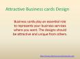 Templates Design For Business Cards PowerPoint PPT Presentation