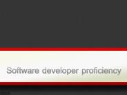 Software developer proficiency