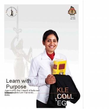 KLE Law College in Bangalore