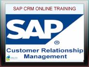 SAP CUSTOMER RELATIONSHIP MANAGEMENT ONLINE TRAINING IN DUBAI