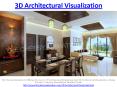 3D Architectural Visualization PowerPoint PPT Presentation