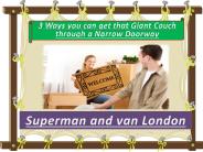 Superman and van London Removals
