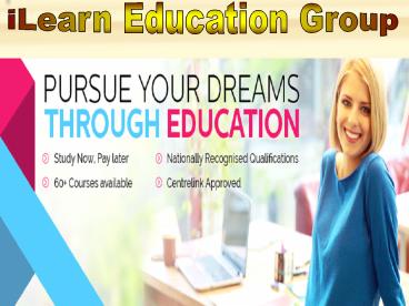 Explore Free Online Courses at iLearn Education Group