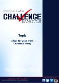 Ideas for your work Christmas party - Corporate Challenge Events PowerPoint PPT Presentation