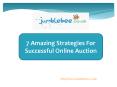 7 Amazing Strategies For Successful Online Auction PowerPoint PPT Presentation