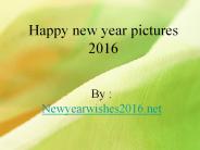 New year pictures 2016