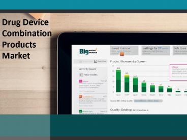 Drug-device combination products Market Analysis