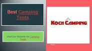 camping tents