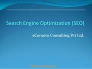 Search Engine Optimization