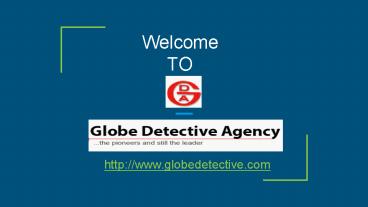 Globe Detective Agency