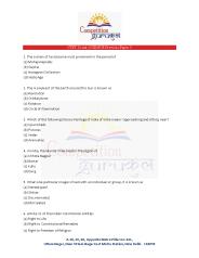 CTET Social SCIENCE Previous Paper 5