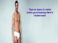 Tips to bear in mind when purchasing Men's Underwear PowerPoint PPT Presentation