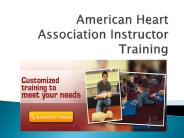 American Heart Association Instructor Training