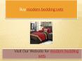modern bedding sets PowerPoint PPT Presentation