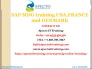 sap mdg training in sweden