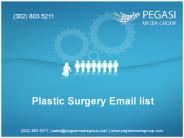  Plastic Surgery Email list