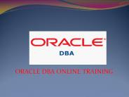Best Oracle DBA Online Training with Real time Expert.