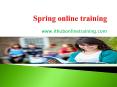 Spring online training institute in INDIA, Australia,USA,UK,Canada PowerPoint PPT Presentation