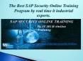 Best SAP security online training by IT Real Time Experts PowerPoint PPT Presentation