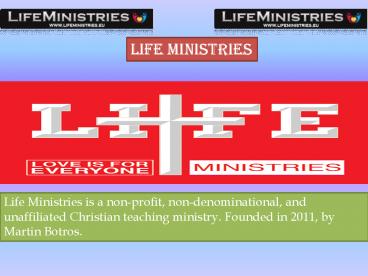 One of the Best Teaching Ministry|lifeministries